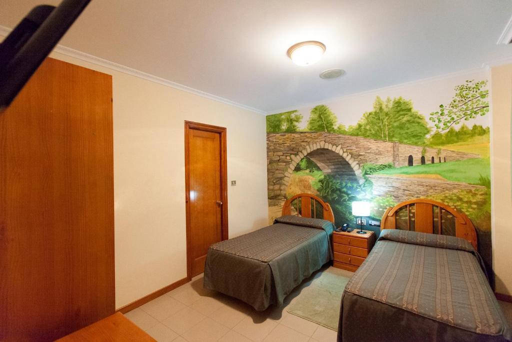 Hostal Restaurante Terra Cha Вільяльба Екстер'єр фото